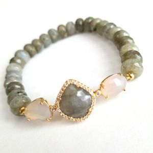 Tai Jewelry Labradorite Beaded Bracelet